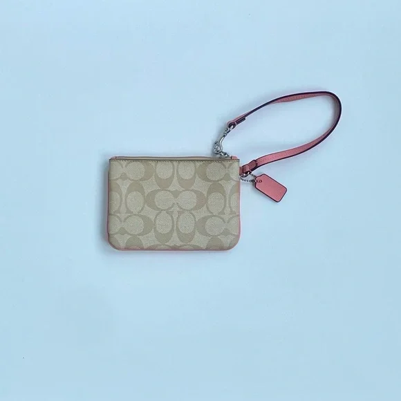 Authentic Coach Monogram Wristlet - Picture 2 of 5